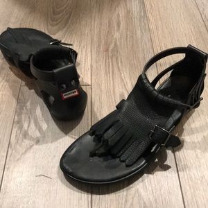Hunter Fringe Sandals